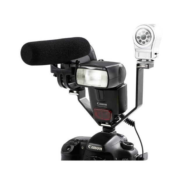 Staffa Micnova per Fotocamera a 3 slitte ISO Staffa Micnova per Fotocamera a 3 slitte ISO